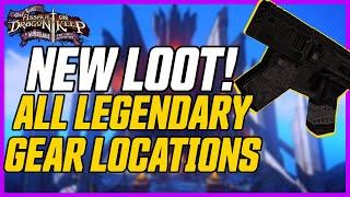 EVERY NEW PIECE OF GEAR (So Far)! + Legendary Drop Locations!  // Tiny Tina's Assault on Dragon Keep