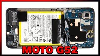 Motorola Moto G52 Disassembly Teardown Repair Video Review XT2221