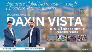 Signature Global Daxin Vista 3BHK | Ultra Luxury Independent Floors | South of Gurgaon #3bhk