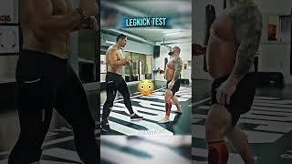 Pro Kickboxer vs Strongman  #shorts #strength #kickboxing #trending