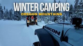 Winter Camping | Oregon Mountains