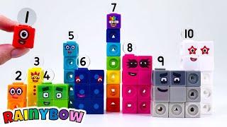 DIY Numberblocks with the Mathlink Cube Activity Toy