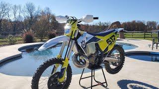 70 hour review of 2021 Husqvarna TE 250i.