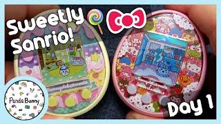 Sweetly Sanrio! Tamagotchi Sweets & Sanrio Meets Let's Play | Day 1 | PandaBunny