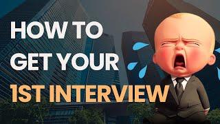 How To Get Your 1st Interview [55 Minute Free Masterclass]