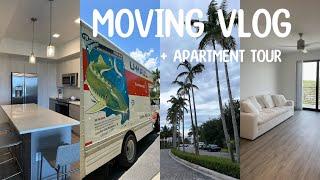 MOVING VLOG + empty apartment tour in south florida!