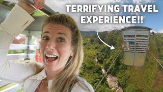 I Convinced My Wife to Ride the Sketchiest Cable Car in Colombia - Jardín, Antioquia