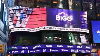 BIGO LIVE Wiki - BIGO GALA 2020 | NYC Times Square Billboard