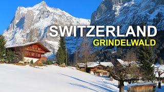 Switzerland Top Places  Switzerland Countryside Life - Beautiful Swiss Village Grindelwald