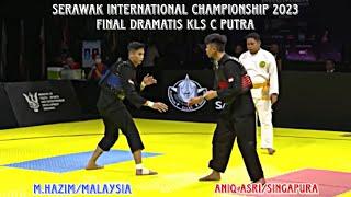 Final Dramatis M.Hazim/Malaysia vs Aniq Asri/Singapura - Serawak International Championship 2023