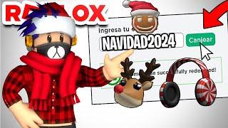  TODOS LOS PROMOCODES DE ROBLOX *GRATIS* DICIEMBRE 2024  | ROBLOX