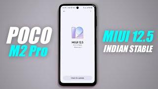 POCO M2 Pro MIUI 12.5 Indian Stable Update Features in Hindi 