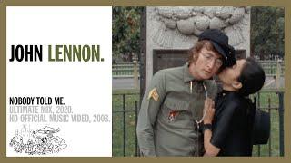NOBODY TOLD ME. (Ultimate Mix, 2020) - John Lennon (official music video HD)