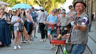 Dusty Campbell: Comedy Magician, Street Performing NOLA