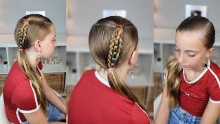 Peinado fácil en 5 minutos! Peinado vuelta al cole / Back to school hairstyle tutorial