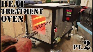 How to Make a Large Heat Treatment Oven - Pt.2