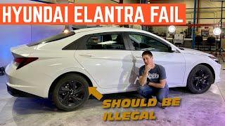 The 2021 Hyundai Elantra Should Be ILLEGAL *Self Wrecking Feature*