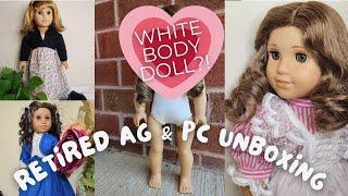 HUGE retired American Girl & Pleasant Company Haul!! 3 dolls (white body?!) & many outfits!