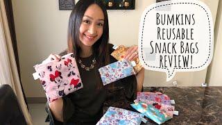 Bumkins Reusable Snack Bags REVIEW! 2019