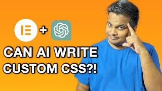 Asking ChatGPT AI to write Elementor Custom CSS Code (INSANELY POWERFUL)