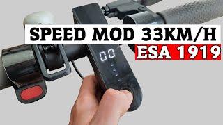 Doc Green ESA 1919/5000 Tuning Speed Hack Chip 33km/h escooter schneller machen