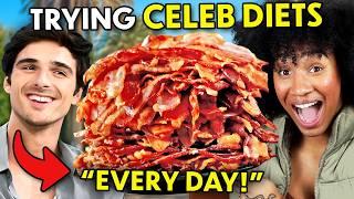 Trying The Craziest Celebrity Diets Of All Time! #2