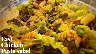 Simple Chicken & Pasta Salad || Perfect Pasta Salad Recipe|| Ayleen's Food