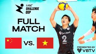  CHN vs.  VIE - AVC Challenge Cup 2024 | Playoffs - presented by VBTV