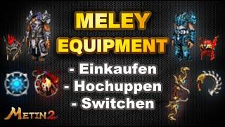 MELEY Equipment | Einkaufen + Uppen | PET switchen uvm  Metin2 DE Azrael