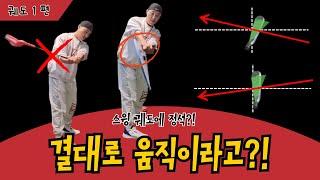 궤도1편) 스윙에 올바른 길이 있다고?! 결대로 치면 달라진다 !!