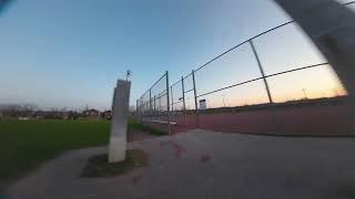 Baseball Field Evening Flight (Micro FPV Drone)