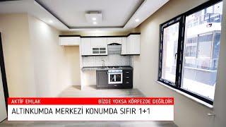 Altınkum'da Merkezi Konumda 1+1 Satılık Daire