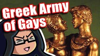 Army of 300 Gay Lovers: The Sacred Band of Thebes - A Space Alien Explains