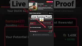 Live Earning by Watching Ducky bhai Videos  #shortsvideo #shortsfeed #shorts #viral