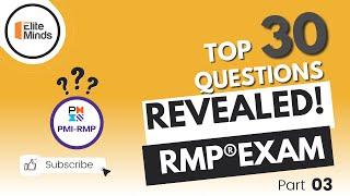 10 Questions you will definitely see in your PMI RMP® Exam - Part I