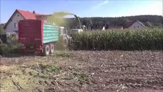 Maishäckseln in Meilenhofen 2013 mit Claas, Fendt und Deutz *HD*