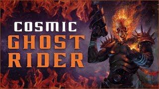 Origin of Cosmic Ghost Rider
