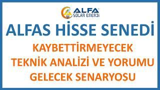 ALFAS SOLAR ENERJİ ALFAS HİSSE ANALİZ VE YORUMU #ALFAS