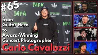 Deep Lore with Award-Winning concert photographer Carlo Cavaluzzi | Lore Hero Podcast ep. 65