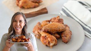 The BEST Crispy Grilled Chicken Wings