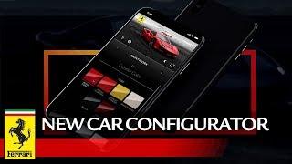 Create your own Ferrari with the new car configurator