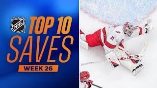Top 10 Saves from Week 26 (2023-24 NHL Season)