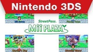 Nintendo 3DS - StreetPass Mii Plaza Trailer