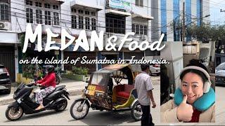 Medan & food on the island of Sumatra in Indonesia