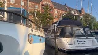 Copenhagen Denmark - Boating around the canals