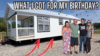 Chicken Farmer Takes A Day In The Big City...Chrissy's Birthday Vlog With A  Tiny House Tour