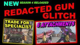 NEW...REDACTED GUN GLITCH... WORKING IN WARZONE SEASON 4 RELOADED final method (banned acc required)