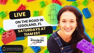 The ArtsyFartzy Club is live from Legoland FL