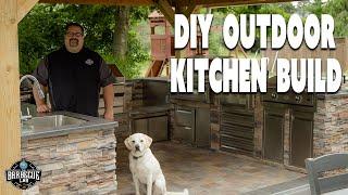 Building an Outdoor Kitchen | How We Saved Over 75% Using DIY Outdoor Kitchen Techniques