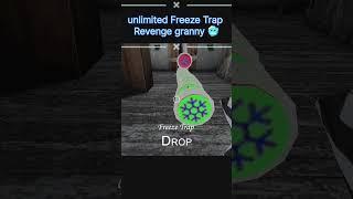 Unlimited Freeze Trap Revenge Granny #granny #edit #gaming #yuvi #shorts #troll #freeze #horror